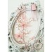 Дизайнерска украса за коса с кристали в розово Magnolia by Rosie